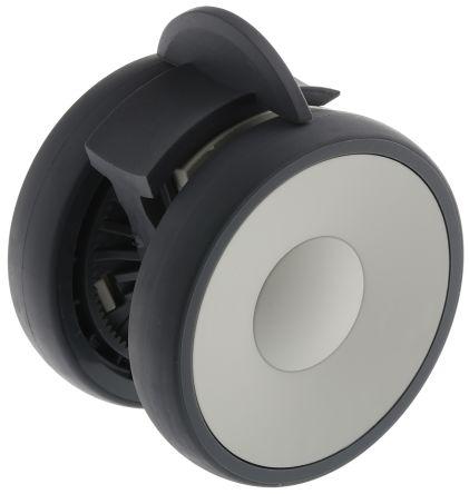 Tente Stem Swivel Castors 5325 PJP 075 S70 M10x15 Levina Rubber tyres 75kg