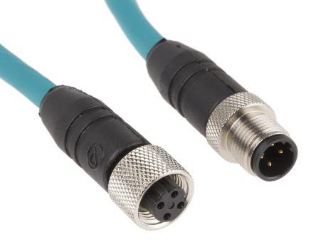 DR04DR117 TL359 M12M Connector to M12M Connector Cords Alpha Wire