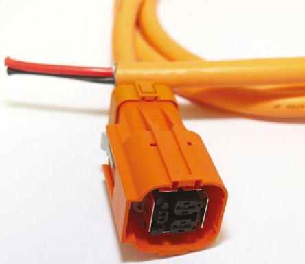 TE Connectivity HVA Series, Electric Vehicle Charging Cable Plug 