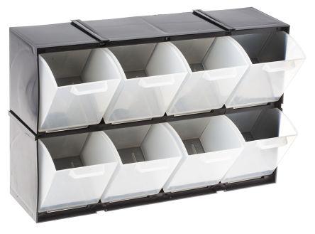 909 6990 Rs Pro Rs Pro Black Plastic 8 Drawer Storage