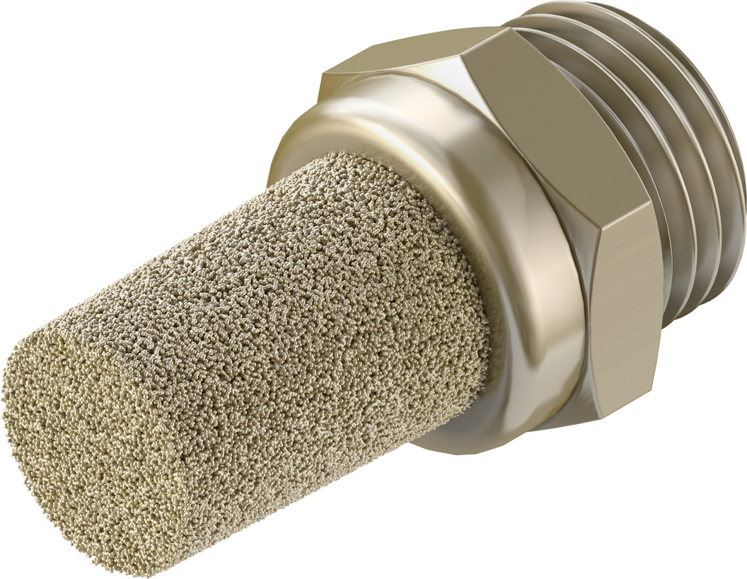 Festo AMTE Brass, Bronze 10bar Pneumatic Silencer, Threaded, G 1/4 Male AMTEMLHG14