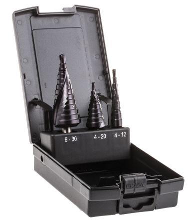 Exact 07003 6-20mm HSS Step Drill with Spiral Flute