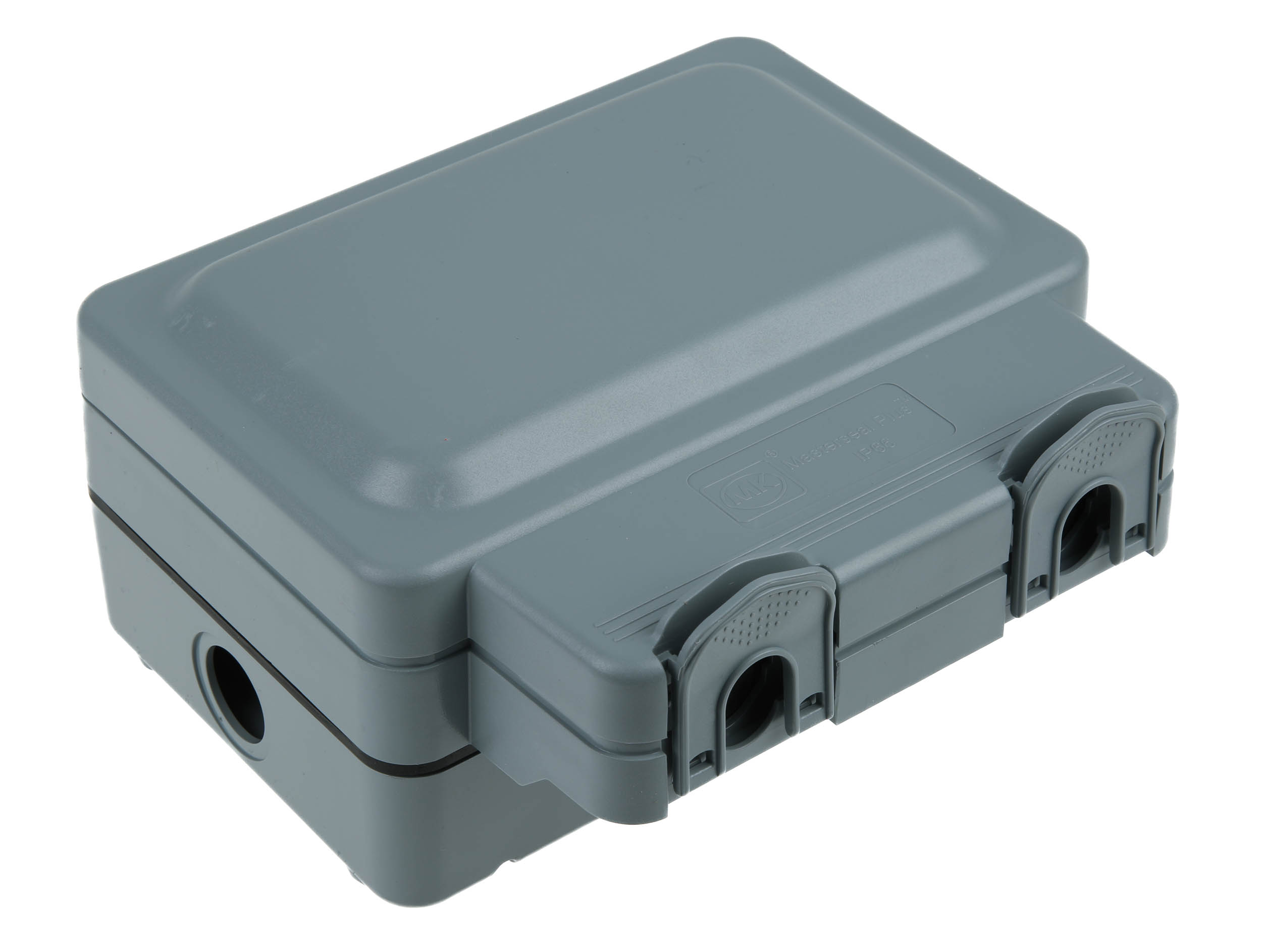 MK Electric Masterseal plus 13A, BS Fixing, Active, Single Gang RCD