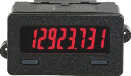 Red Display High Volt Input RED LION CUB7TVR0 Timer