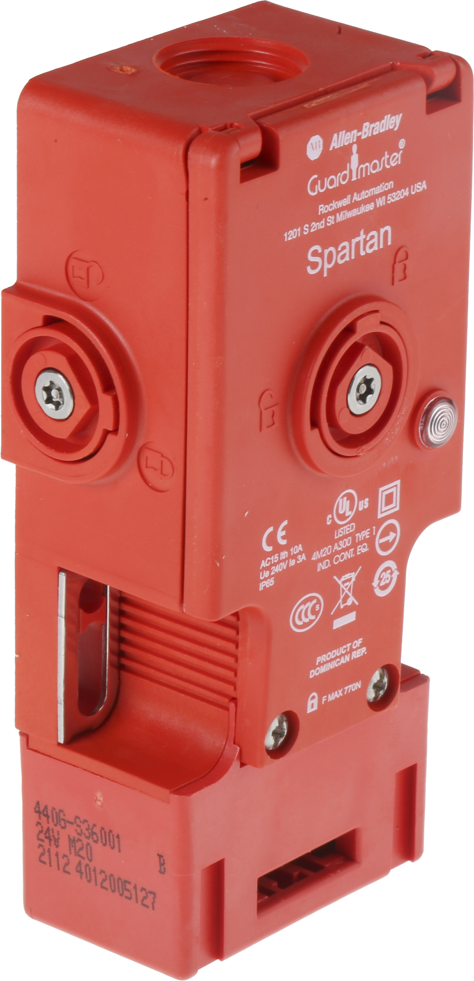 440GS Solenoid Interlock Switch Power to Unlock 24 V ac/dc 440G