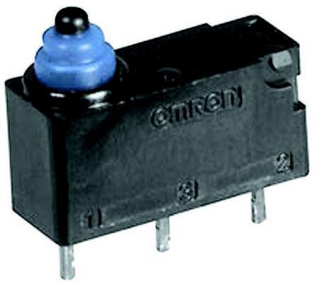 SPST D2HW-C202M By OMRON ELECTRONIC COMPONENTS PLUNGER MICROSWITCH SEALED SPST D2HW-C202M By OMRON ELECTRONIC COMPONENTS PLUNGER MICROSWITCH SEALED