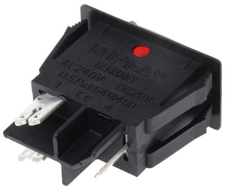 E-t-a disyuntor circuit breaker 1140-g111-p1m1-12a 240vac 48vdc 12a #bp