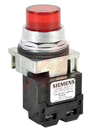 30mm 52PL4J3 Lamp Type: Incandescent Pilot Light Complete 480VAC Voltage Siemens 30mm 52PL4J3 Lamp Type: Incandescent Pilot Light Complete 480VAC Voltage Siemens