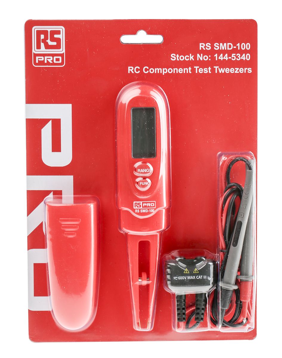 RS Pro Component & IC Tester, Resistance Measurement Resolution 100mΩ