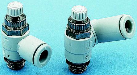 SMC AS2201F-01-10SA Speed Control Valve,10mm Tube,1//8 In