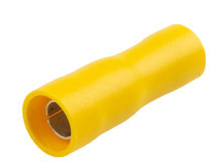 Et Hc Pc 05 F Clear Nichifu Hc Pc 05 F Clear Pc Series Insulated Female Crimp Bullet Connector 0 5mm To 0 75mm awg To 18awg 0 181 In Bullet Diameter