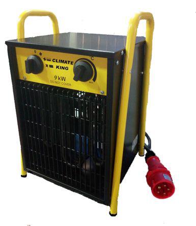 RS Pro | 30kW Fan Heater, Portable 30kW Fan Heater, Portable, 415 V BS4343