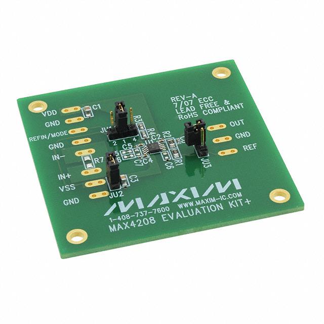 Analog Devices Inc./Maxim Integrated MAX4208EVKIT+ MAX4208EVKIT