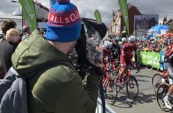 Camera's at the ready for Tour de Yorkshire 2017