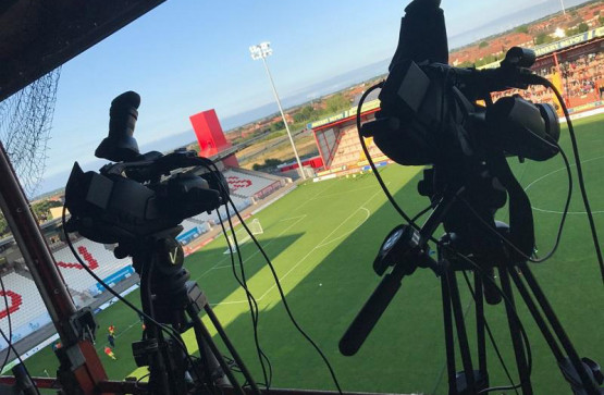Filming live for Hull City vs. FC Nantes
