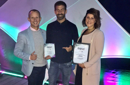 Digital awards success