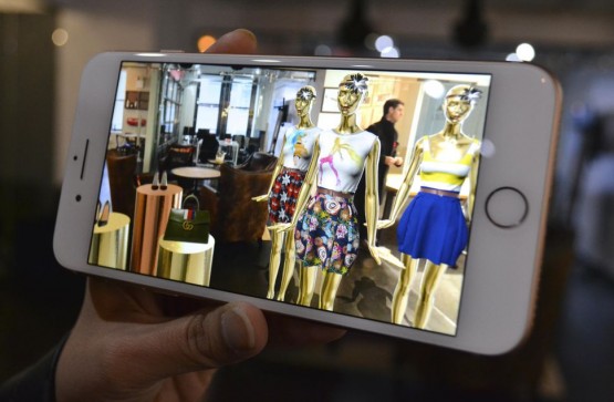 Augmented reality fashion.