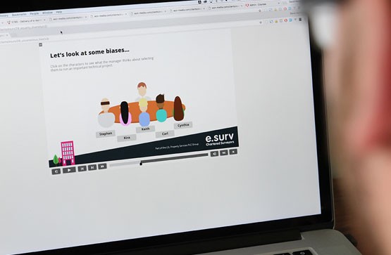A bespoke e-learning programme for e.surv.
