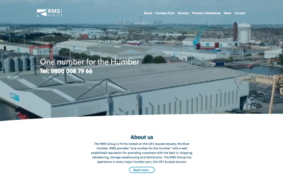 A fresh look for www.rms-humber.co.uk
