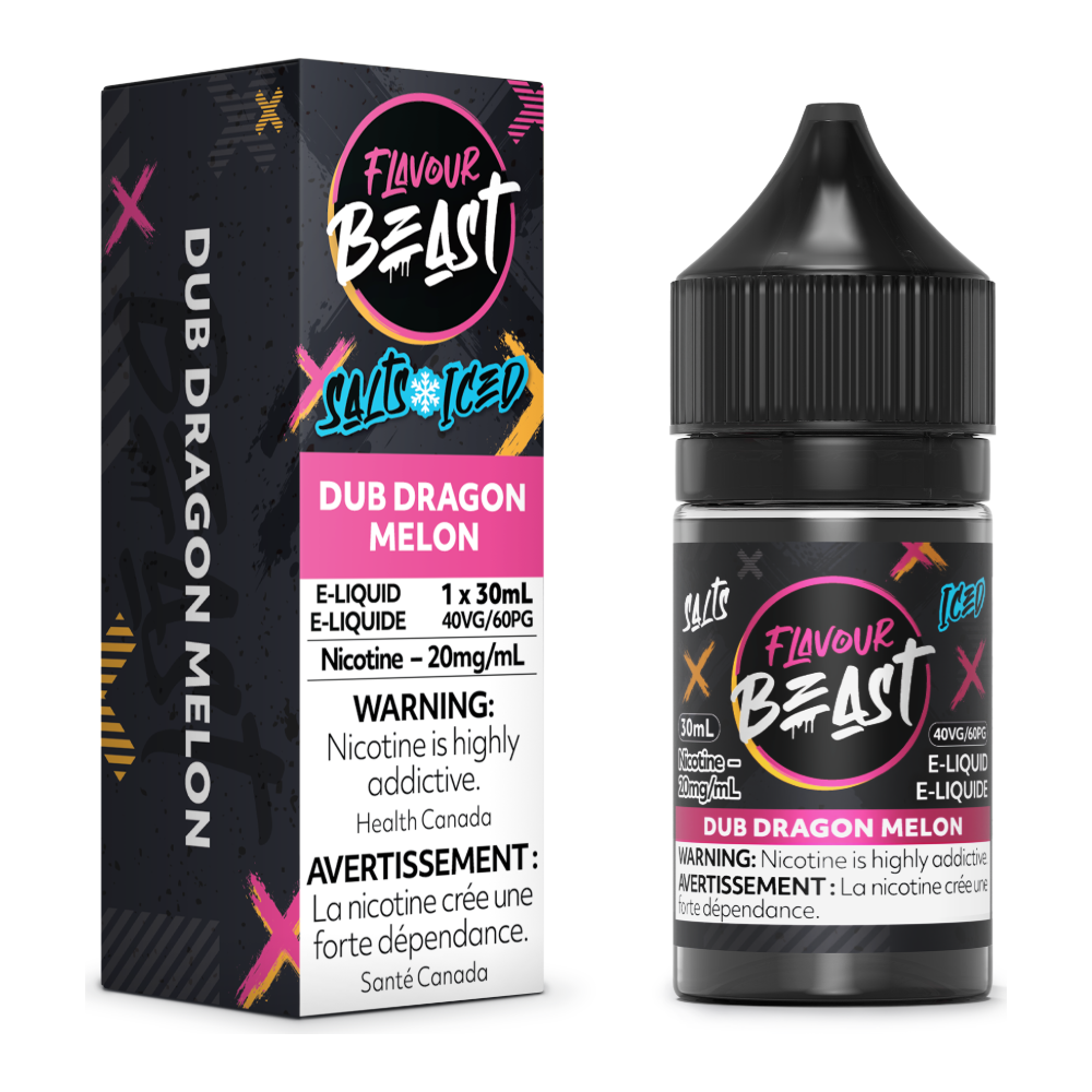 Flavour Beast E-Liquid - Dub Dragon Melon Iced 20mg/30mL
