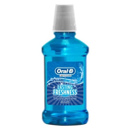 ORAL B FRESH  MINT MOUTHWASH 500ML