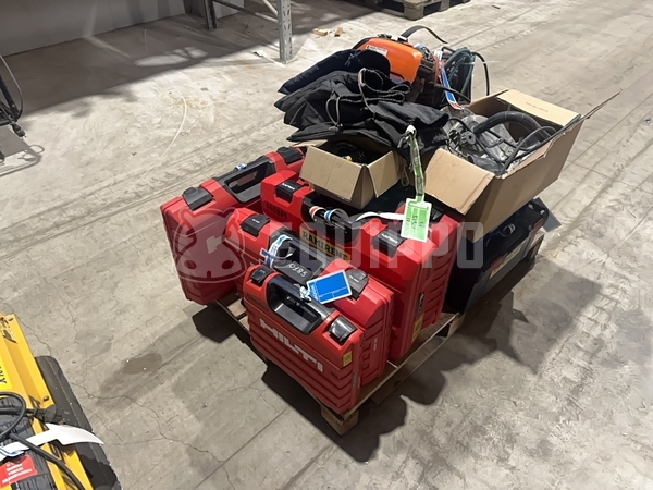 Picture of the Pallet 25-Piece Contractor Power Tools - Cutting and Drilling Tools