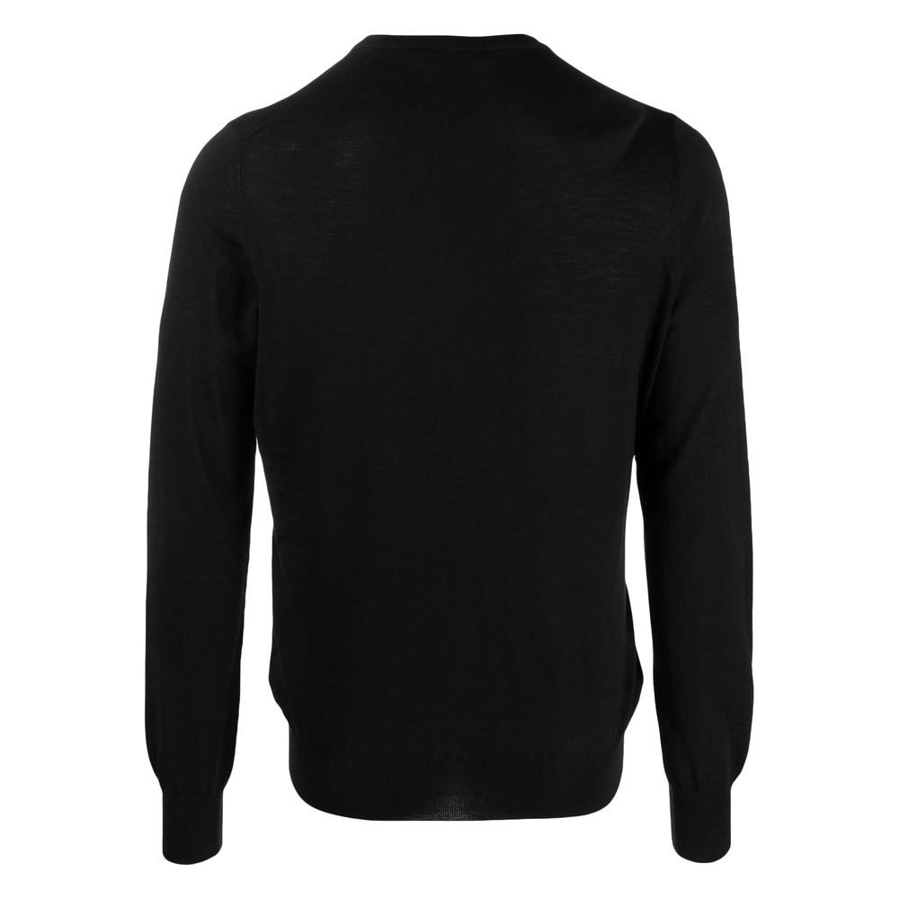 Round-Neck Virgin-Wool Sweater