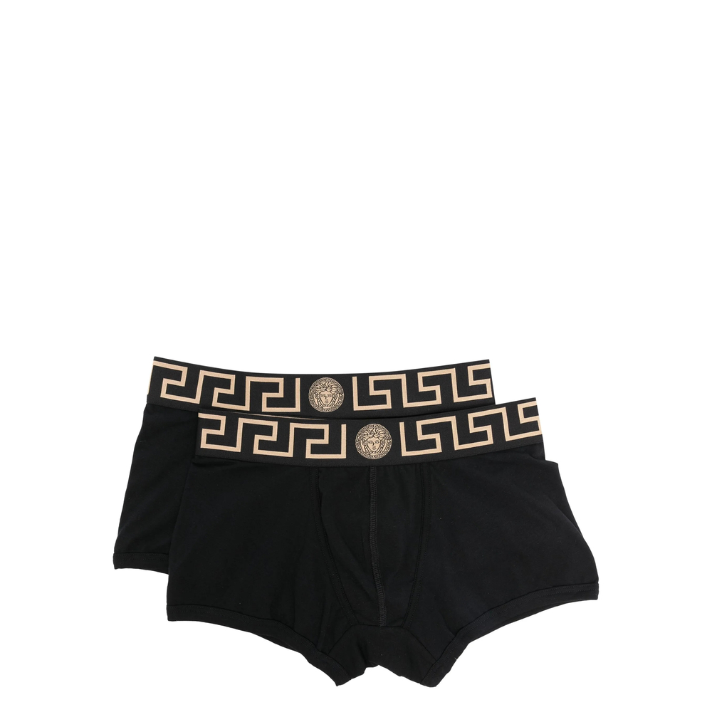 Versace Underwear Medusa-jacquard Briefs (pack Of Two))