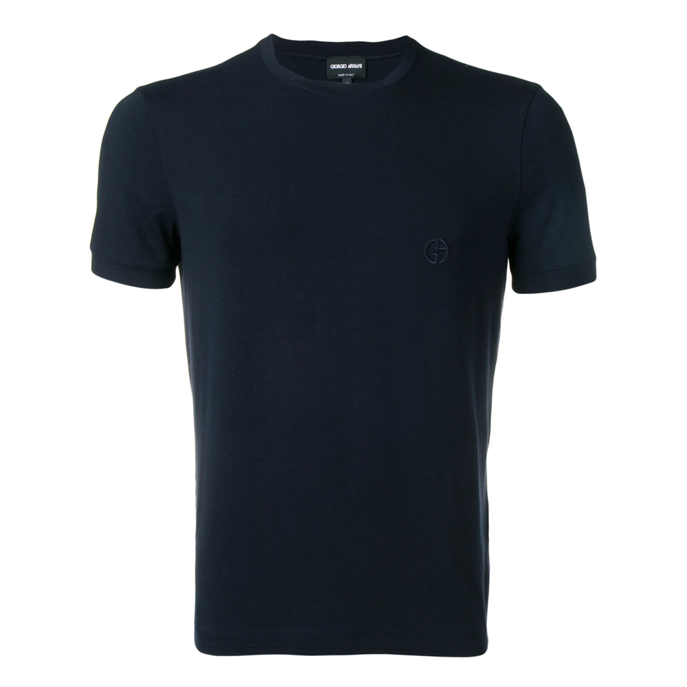 Giorgio Armani GA Logo-embroidered T-shirt