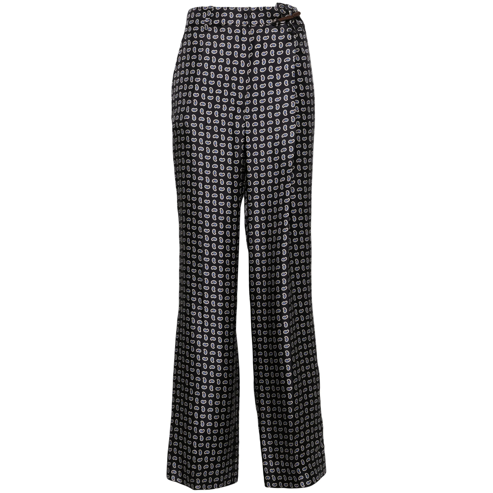 Prada High-waist Twill Pants