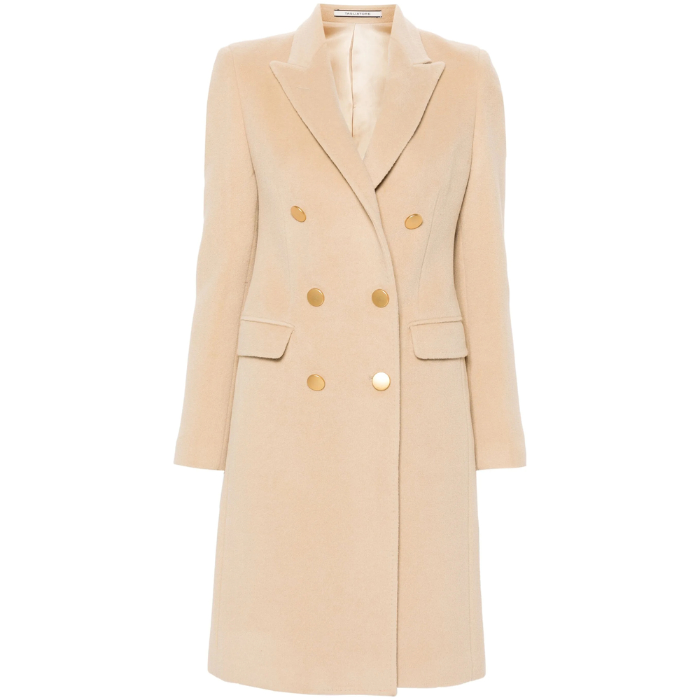 Tagliatore Peak-lapels Double-breasted Coat