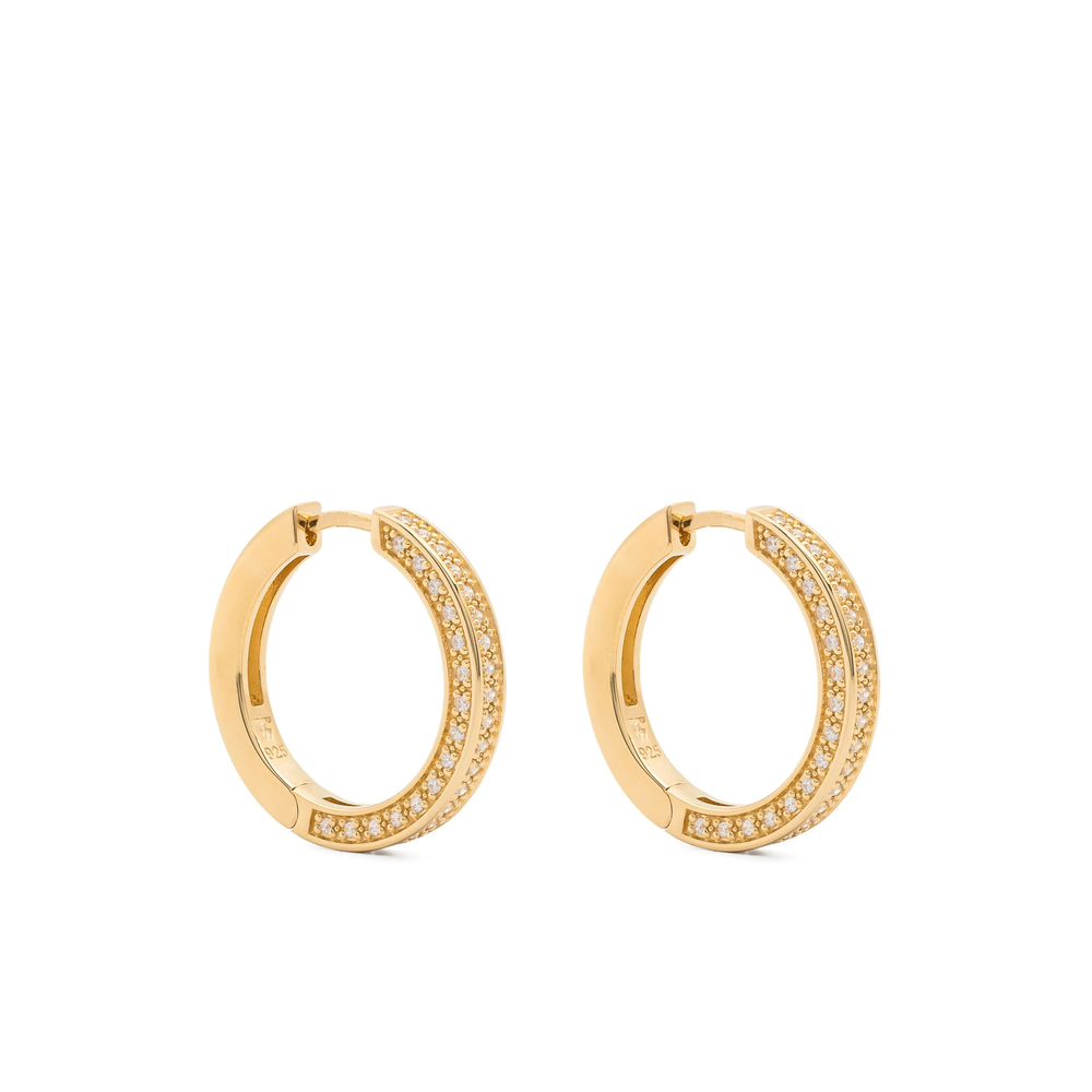 Tom Wood Nova Medium Hoop Earrings