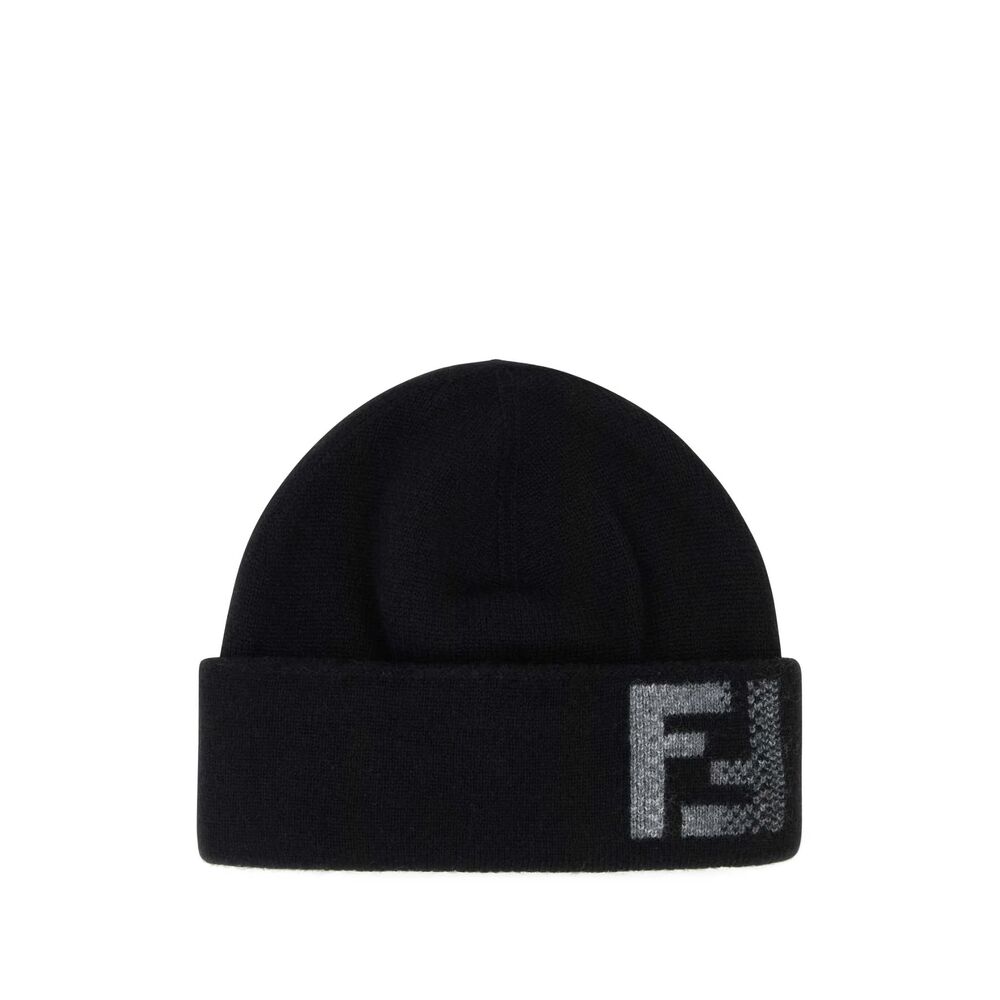Fendi FF-jacquard Beanie