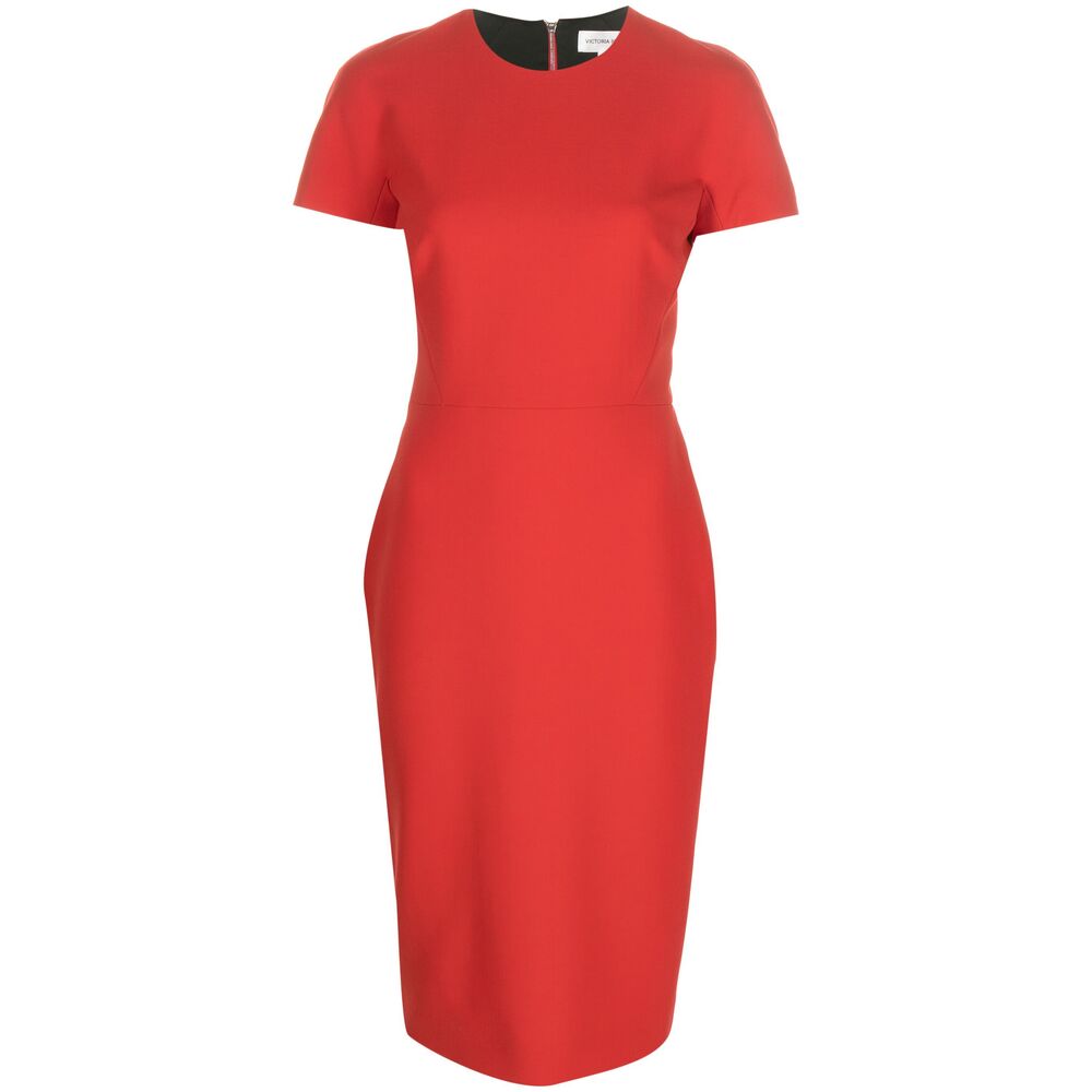 Victoria Beckham Crepe Shift Dress