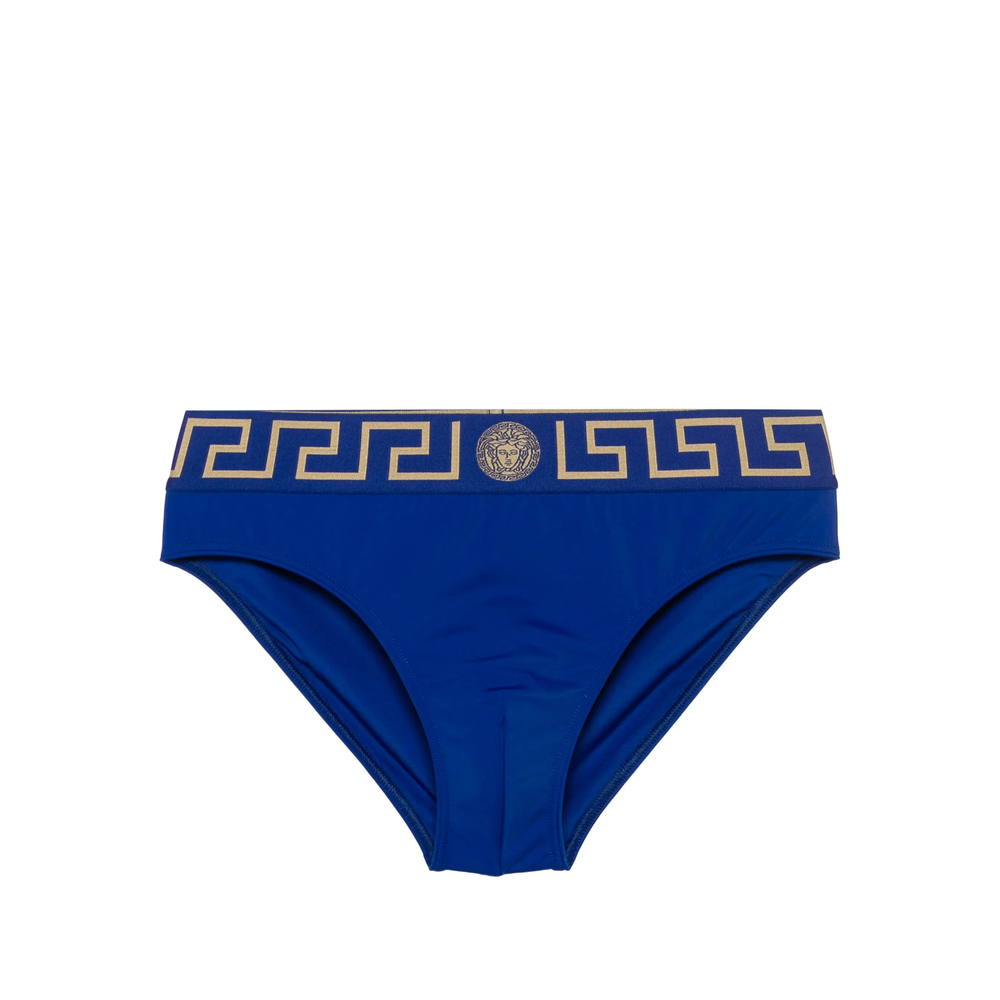 Versace Underwear Greca Border Swim Briefs