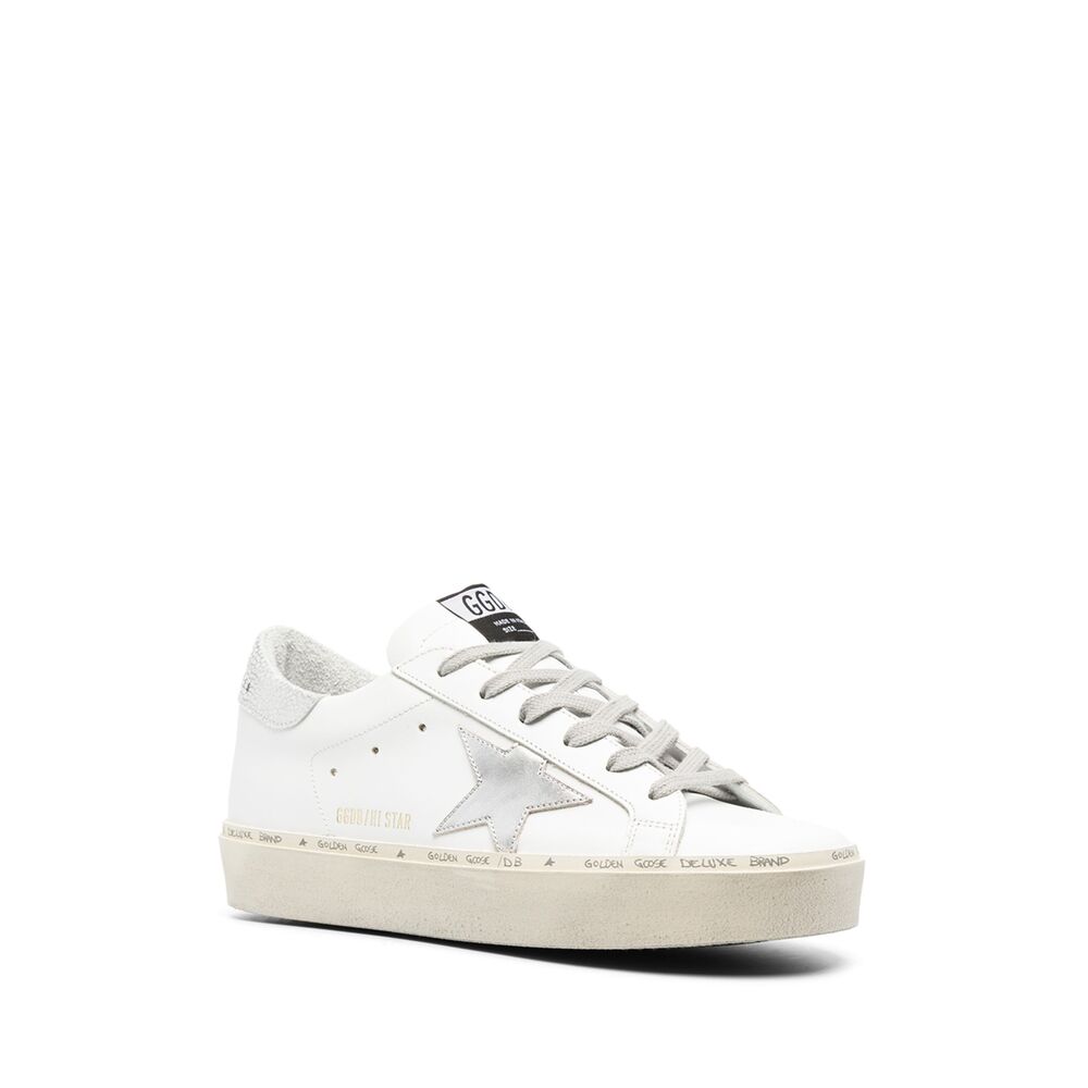 Hi Star Trainers With Star And Metallic Silver Heel