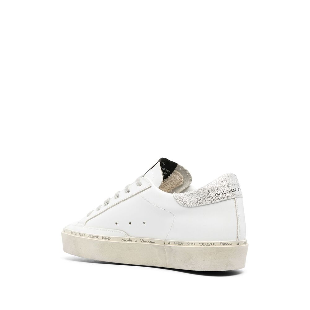 Hi Star Trainers With Star And Metallic Silver Heel