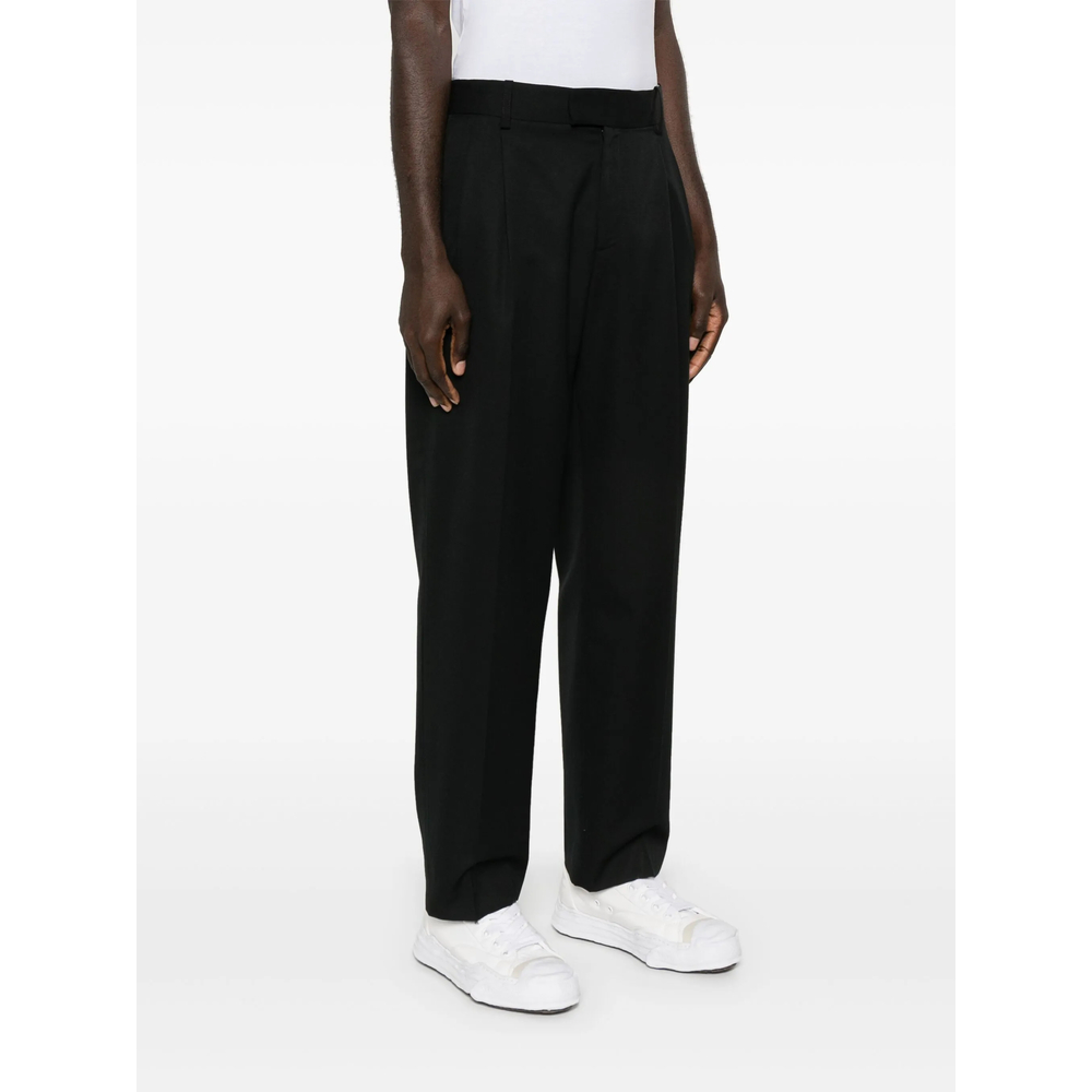 Drôle De Monsieur Logo-Embroidered Trousers
