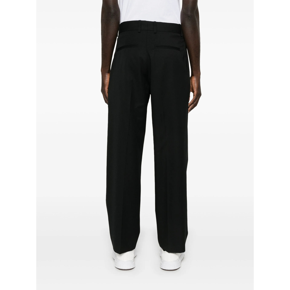 Drôle De Monsieur Logo-Embroidered Trousers