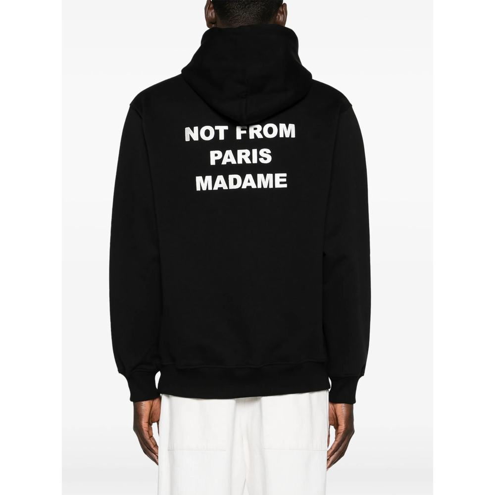 Drôle De Monsieur Slogan Hoodie