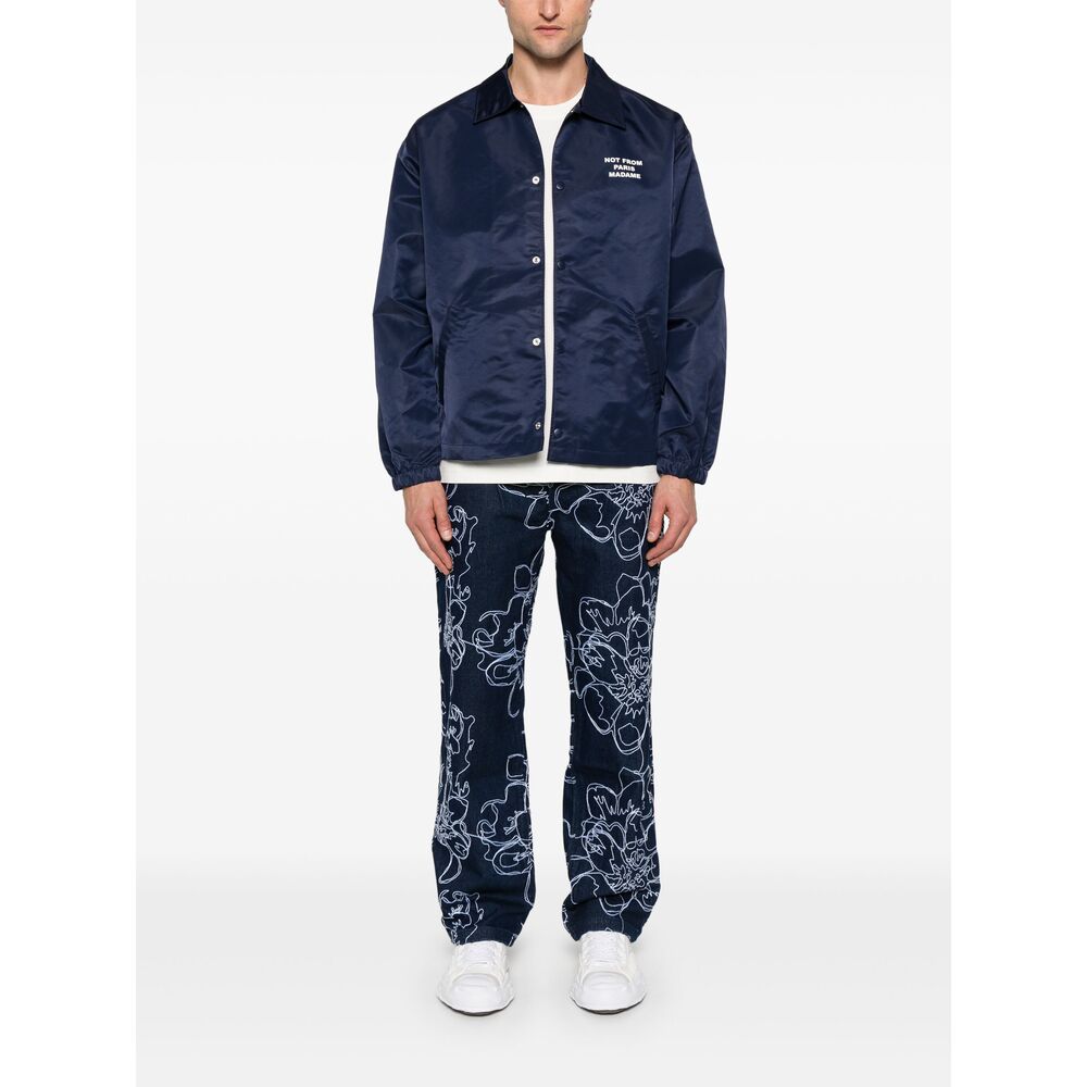 Drôle De Monsieur La Veste Slogan Jacket