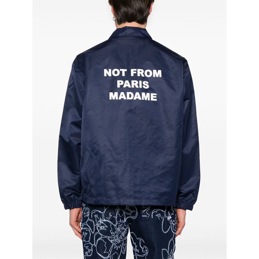 Drôle De Monsieur La Veste Slogan Jacket