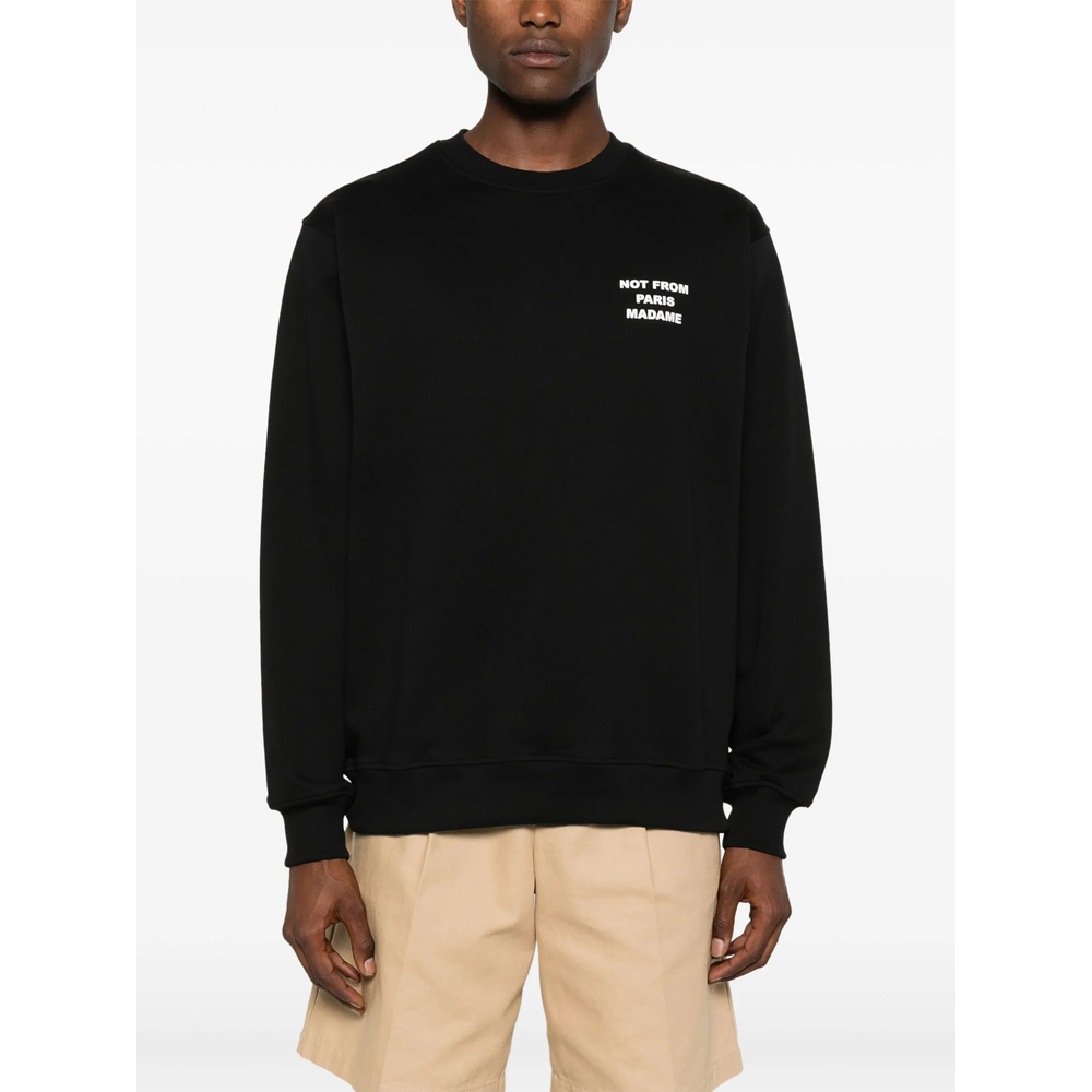 Drôle De Monsieur Slogan Sweatshirt