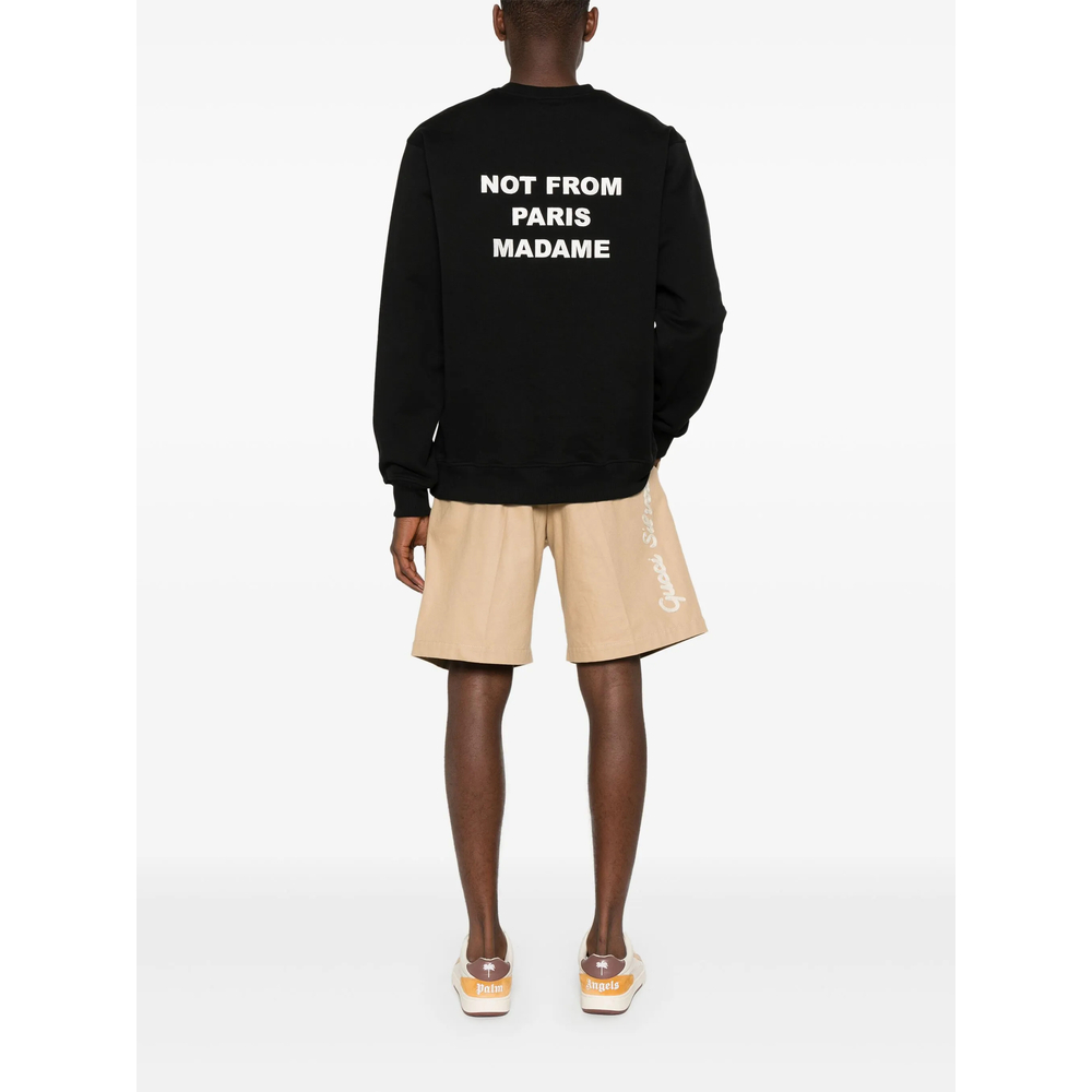 Drôle De Monsieur Slogan Sweatshirt