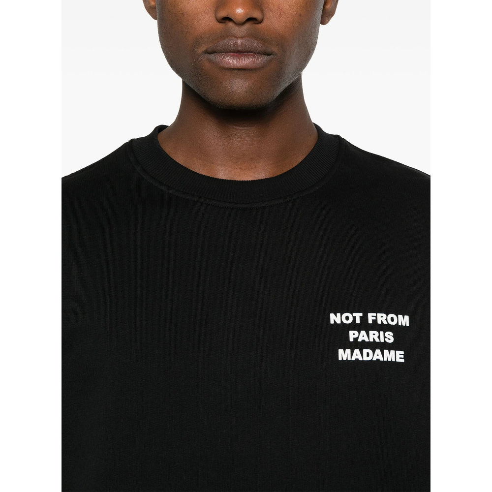 Drôle De Monsieur Slogan Sweatshirt
