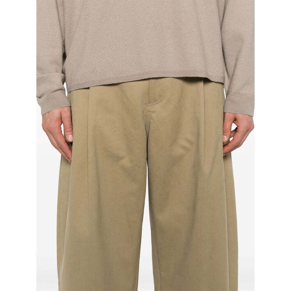 Pleat-Detail Trousers