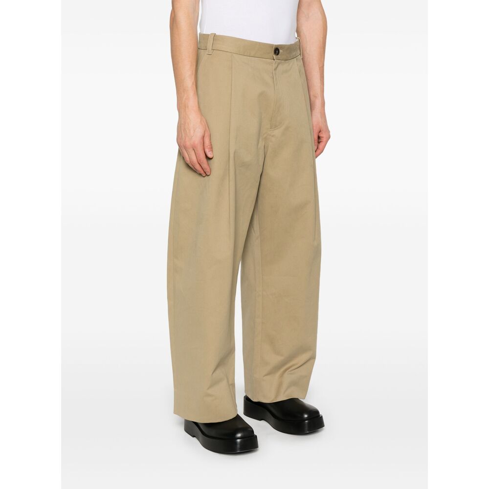 Pleat-Detail Trousers