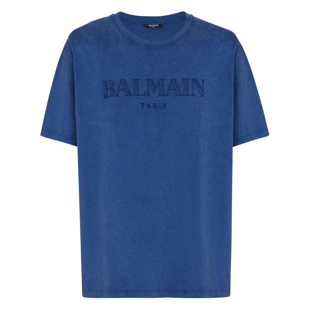 Balmain Vintage-logo-print T-shirt