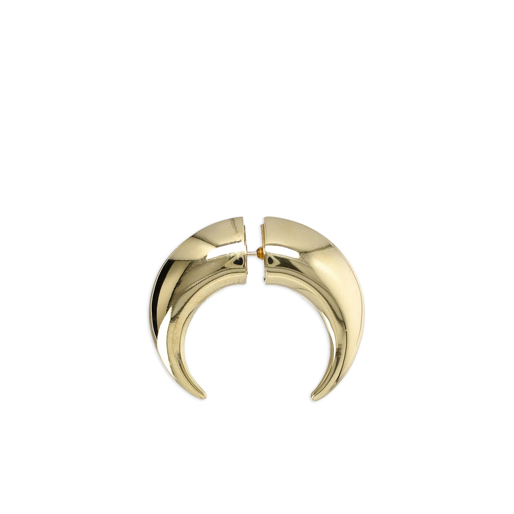 Marine Serre PIERCING MOON EARRING