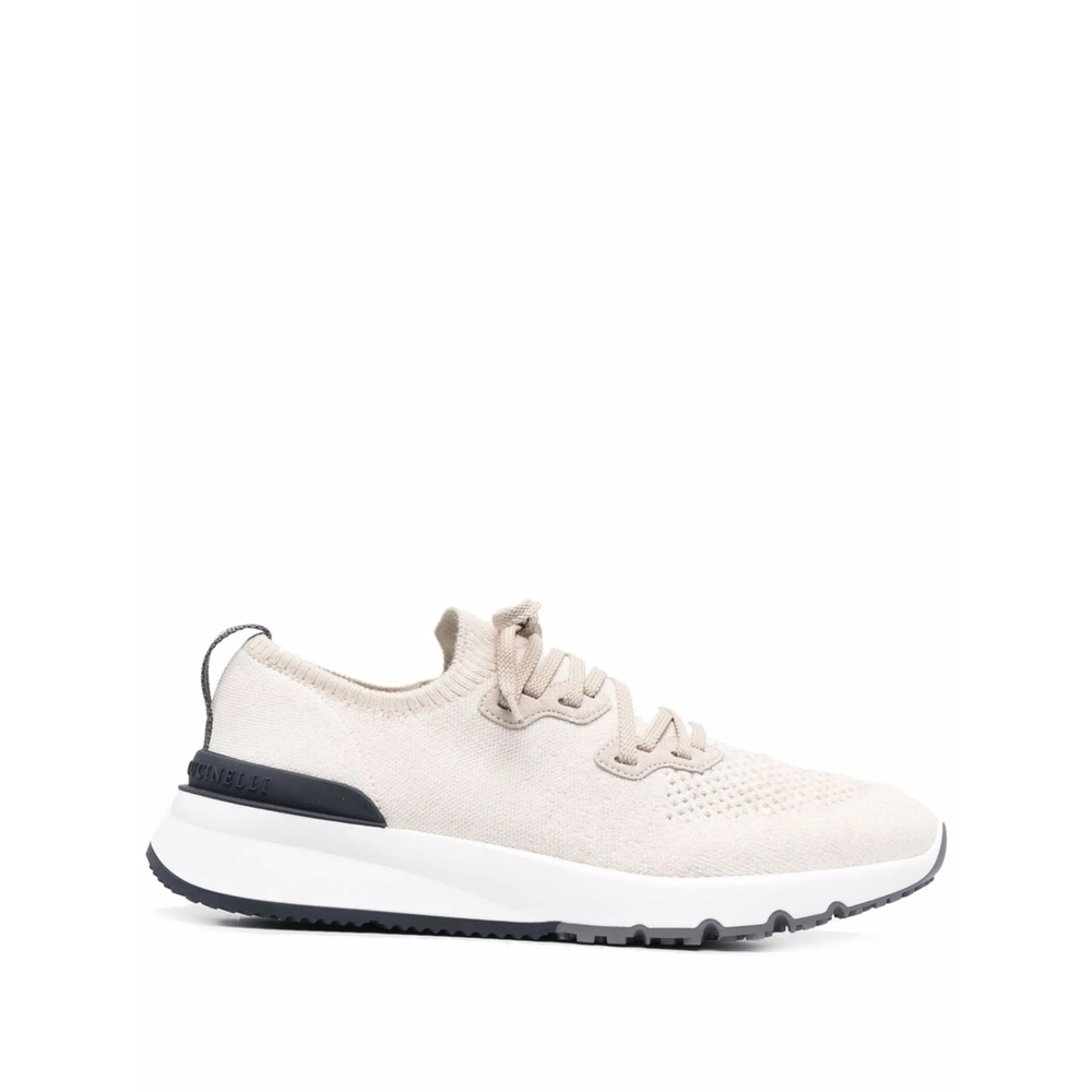 Brunello Cucinelli Perforated-detail Low-top Sneakers